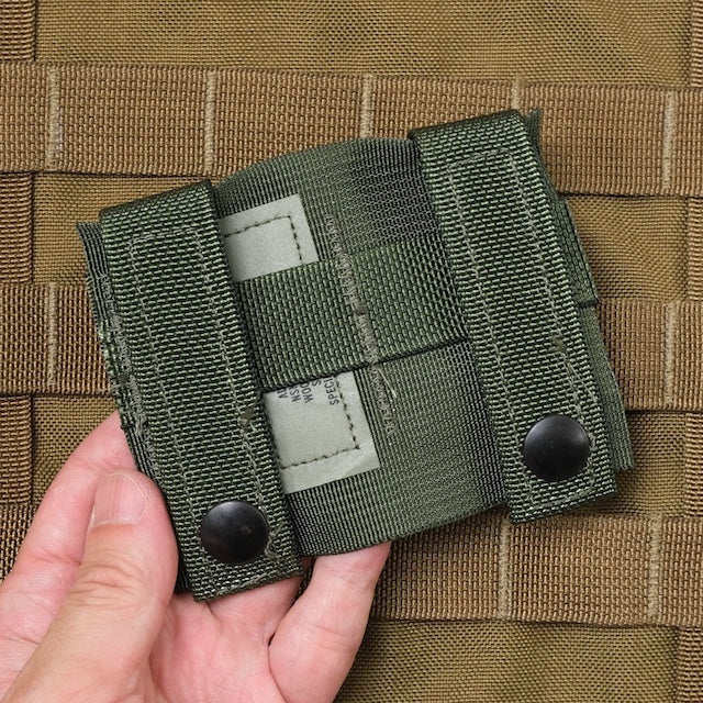 US (Military Surplus) MOLLE II Alice Clip Adapter [Woodland/OD] [Alice Clip Adapter] [Compatible with Letter Pack Plus and Letter Pack Light]