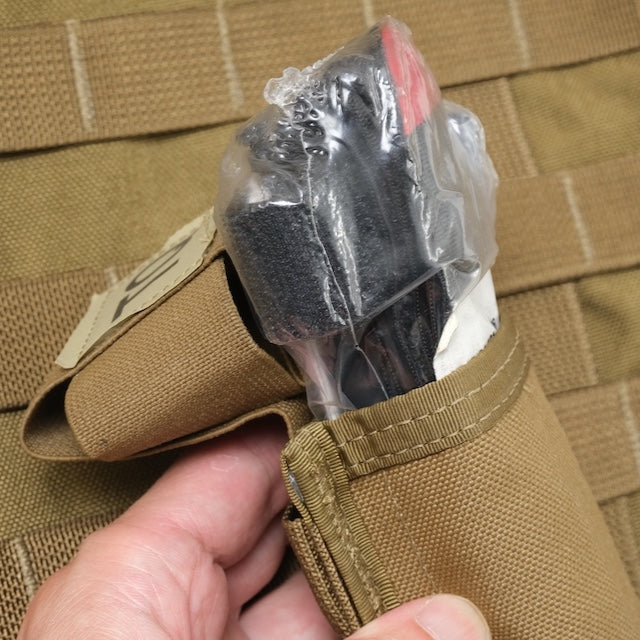 US（米軍放出品）USMC TQポーチ [Tourniquet Pouch][止血帯（CAT）ターニケットポーチ][Coyote]【レターパックプラス対応】