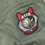Military Patch（ミリタリーパッチ）5RS ヘルメット キャット [フック付き]【レターパックプラス対応】【レターパックライト対応】