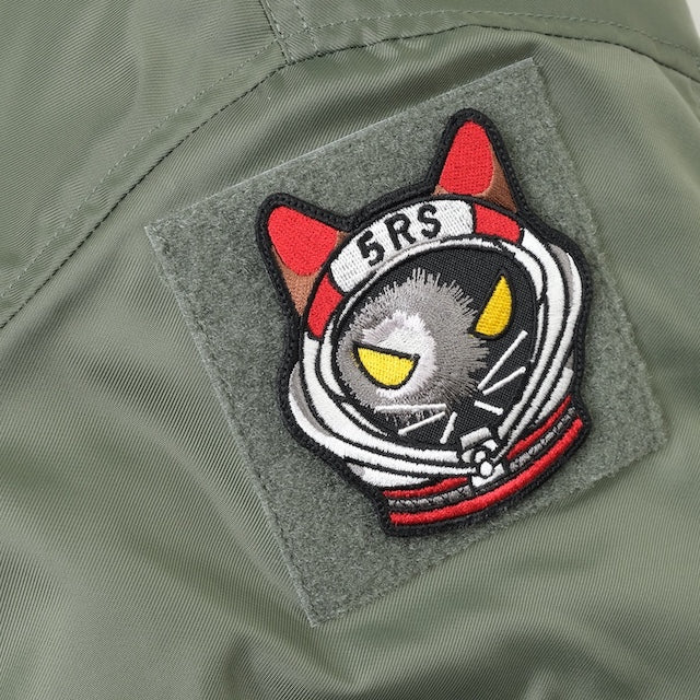 Military Patch（ミリタリーパッチ）5RS ヘルメット キャット [フック付き]【レターパックプラス対応】【レターパックライト対応】