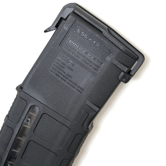 US（米軍放出品）Magpul PMAG 30 AR/M4 GEN M3 Window 5.56×45 Magazine [BLACK] 30連発 マガジンアッセンブリー【レターパックプラス対応】