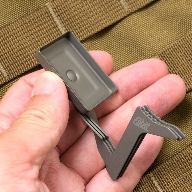 Esbit（エスビット）チタニウムストーブ [Titanium Stove]【レターパックプラス対応】