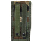 US（米軍放出品）イレギュラー品 M4 M4 DOUBLE MAGAZINE CQB POUCH [M4シングルマガジンポーチ][Woodland][MOLLEスタイル]【レターパックプラス対応】【レターパックライト対応】