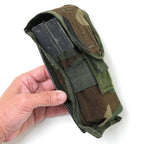 US（米軍放出品）イレギュラー品 M4 M4 DOUBLE MAGAZINE CQB POUCH [M4シングルマガジンポーチ][Woodland][MOLLEスタイル]【レターパックプラス対応】【レターパックライト対応】
