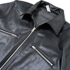 MORGAN MEMPHIS BELLE（モーガン メンフィスベル） LUFTWAFFE “HARTMANN” GOAT SKIN PILOT JACKET BLACK [MG-583-BK]