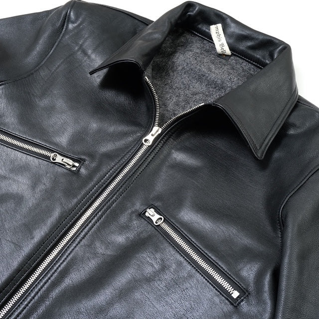 MORGAN MEMPHIS BELLE（モーガン メンフィスベル） LUFTWAFFE “HARTMANN” GOAT SKIN PILOT JACKET BLACK [MG-583-BK]