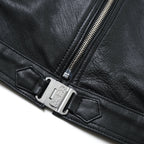 MORGAN MEMPHIS BELLE（モーガン メンフィスベル） LUFTWAFFE “HARTMANN” GOAT SKIN PILOT JACKET BLACK [MG-583-BK]