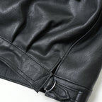 MORGAN MEMPHIS BELLE（モーガン メンフィスベル） LUFTWAFFE “HARTMANN” GOAT SKIN PILOT JACKET BLACK [MG-583-BK]