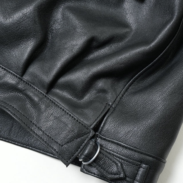 MORGAN MEMPHIS BELLE（モーガン メンフィスベル） LUFTWAFFE “HARTMANN” GOAT SKIN PILOT JACKET BLACK [MG-583-BK]