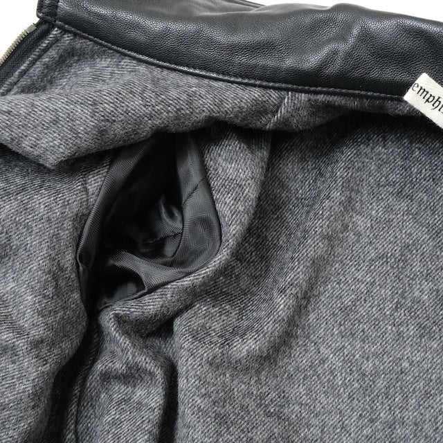 MORGAN MEMPHIS BELLE（モーガン メンフィスベル） LUFTWAFFE “HARTMANN” GOAT SKIN PILOT JACKET BLACK [MG-583-BK]