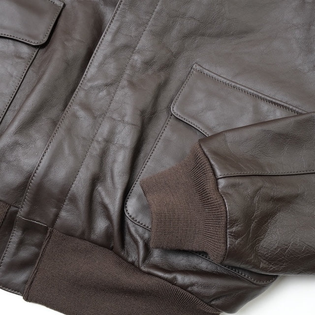 MORGAN MEMPHIS BELLE（モーガン メンフィスベル）TYPE A-2 HORSEHIDE SEAL BROWN AFマーク付 [MG-701-AF-SEAL]【中田商店】