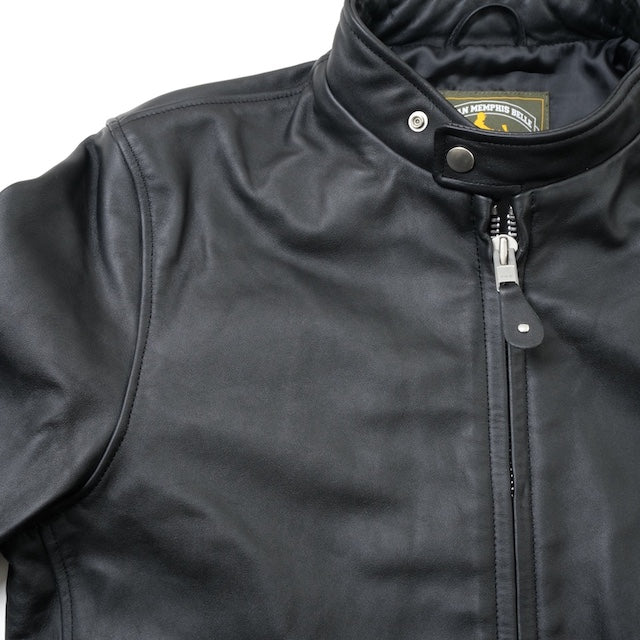 MORGAN MEMPHIS BELLE（モーガン メンフィスベル） SINGLE RIDERS JACKET COWHIDE BLACK [MG-581-ST]