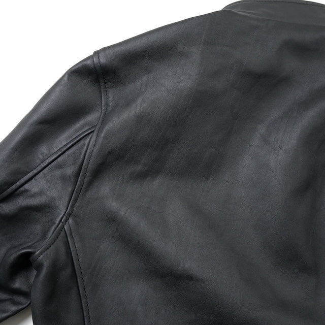 MORGAN MEMPHIS BELLE（モーガン メンフィスベル） SINGLE RIDERS JACKET COWHIDE BLACK [MG-581-ST]