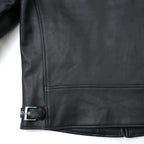 MORGAN MEMPHIS BELLE（モーガン メンフィスベル） SINGLE RIDERS JACKET COWHIDE BLACK [MG-581-ST]