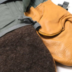 US (U.S. Military Surplus) Type N-4B USAF Flyer's Mitten Set [Extremely Cold Weather Flyer's Mitten Liner Set]