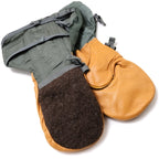 US (U.S. Military Surplus) Type N-4B USAF Flyer's Mitten Set [Extremely Cold Weather Flyer's Mitten Liner Set]