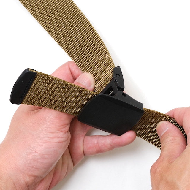 YKK plastic buckle BDU belt [Letter Pack Plus compatible]
