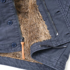 HOUSTON(ヒューストン) N-1デッキジャケット ユーズドモデル [NAVY]