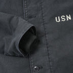 HOUSTON(ヒューストン) N-1デッキジャケット ユーズドモデル [BLACK]