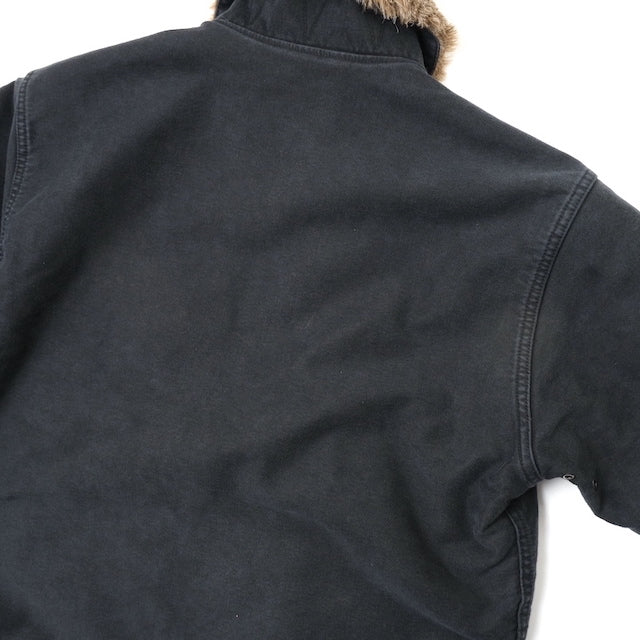 HOUSTON(ヒューストン) N-1デッキジャケット ユーズドモデル [BLACK]