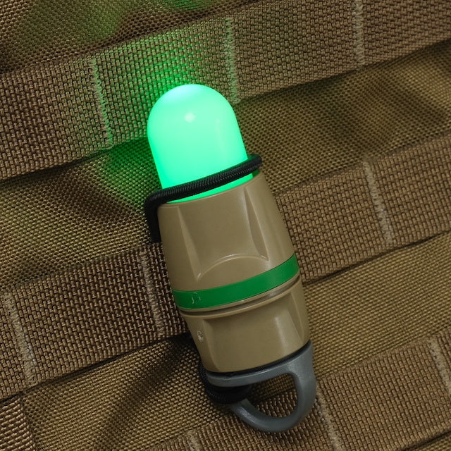 LAZER BRITE Single Mode Military Light Kit LED Light [Red/Green] [Letter Pack Plus compatible]