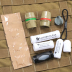 LAZER BRITE Single Mode Military Light Kit LED Light [Red/Green] [Letter Pack Plus compatible]