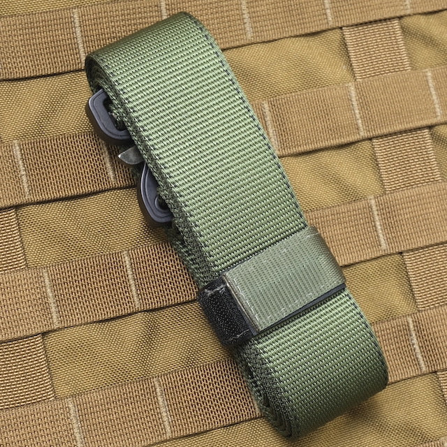 US（米軍放出品）Litter Strap [リッターストラップ][ナイロンウェブベルト][Cobra Buckle  45mm][ユーティリティーストラップ] OD【レターパックプラス対応】