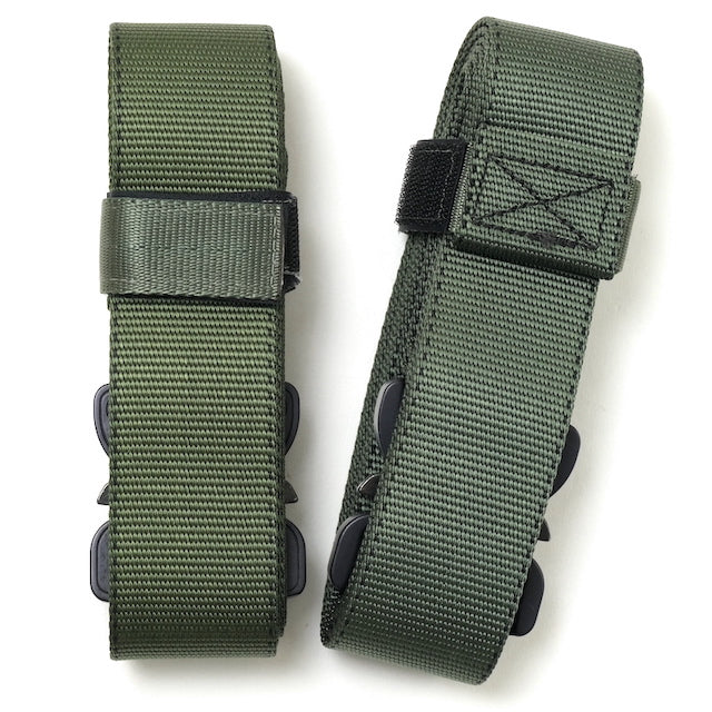 US (US military release product) Litter Strap 2 Set [Set of 2 for securing stretcher] [Cobra Buckle 45mm] [Utility Strap] OD [Letter Pack Plus compatible]