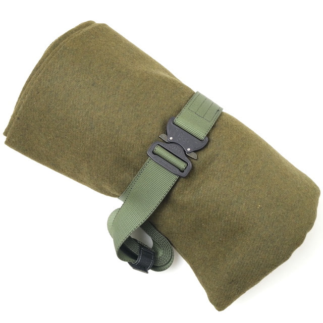 US (US military release product) Litter Strap [Litter Strap] [Nylon Web Belt] [Cobra Buckle 45mm] [Utility Strap] OD [Letter Pack Plus compatible]