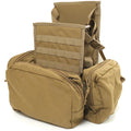 US（米軍放出品）Standard Vehicle Medical Support Kit [SVMK][Coyote][スタンダードビークルメディカルキット][折りたたみ担架用キャリア]