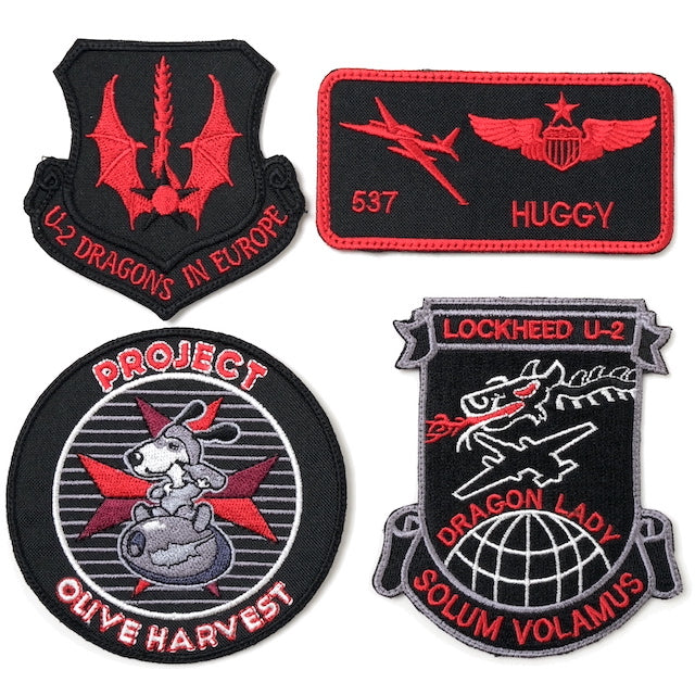 Military Patch（ミリタリーパッチ）99TH RECONNAISSANCE SQUADRON 4枚セット [フック付き]【レターパックプラス対応】【レターパックライト対応】