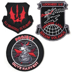Military Patch（ミリタリーパッチ）99TH RECONNAISSANCE SQUADRON 3枚セット [フック付き]【レターパックプラス対応】【レターパックライト対応】