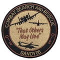 Military Patch（ミリタリーパッチ）COMBAT SEARCH AND RESCUE SANDY05 [OCP][フック付き]【レターパックプラス対応】【レターパックライト対応】