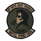 Military Patch（ミリタリーパッチ）CSAR "IF HE'S OUT THERE, WE'LL FIND HIM" [OCP][フック付き]【レターパックプラス対応】【レターパックライト対応】