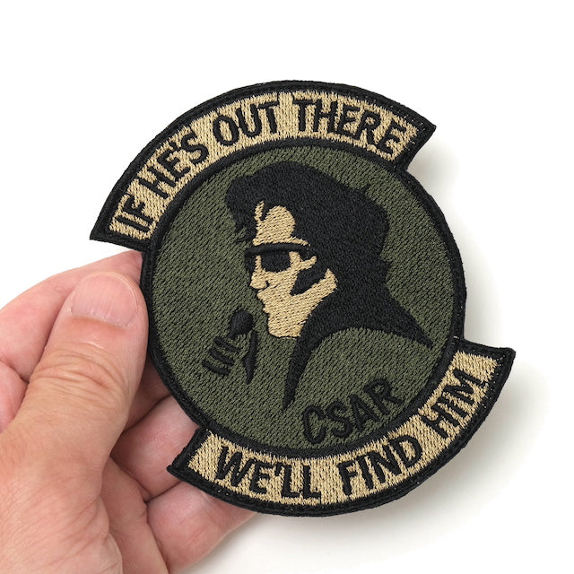 Military Patch（ミリタリーパッチ）CSAR "IF HE'S OUT THERE, WE'LL FIND HIM" [OCP][フック付き]【レターパックプラス対応】【レターパックライト対応】