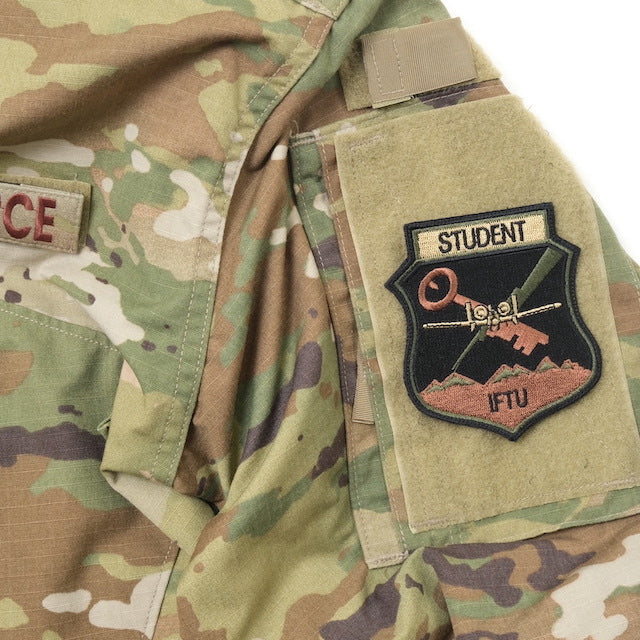 Military Patch（ミリタリーパッチ）STUDENT IFTU [OCP][フック付き]【レターパックプラス対応】【レターパックライト対応】