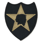 Military Patch 2nd Infantry Division 2 Set [OCP] [With hook] [Set of 2] [Letter Pack Plus compatible] [Letter Pack Light compatible]