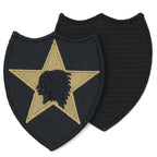 Military Patch 2nd Infantry Division 2 Set [OCP] [With hook] [Set of 2] [Letter Pack Plus compatible] [Letter Pack Light compatible]