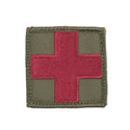 Military Patch Medical Cross Red Cross [Large/5cm x 5cm] with hook [Compatible with Letter Pack Plus] [Compatible with Letter Pack Light]
