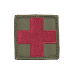 Military Patch Medical Cross Red Cross [Large/5cm x 5cm] with hook [Compatible with Letter Pack Plus] [Compatible with Letter Pack Light]