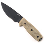 ONTARIO RAT3 Serrated with Nylon Sheath [Rat 3 Serrated Nylon Sheath]