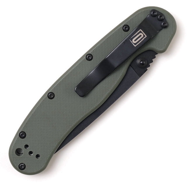 ONTARIO RAT1 Folder [OD Green Handle] [Rat 1 folding knife]