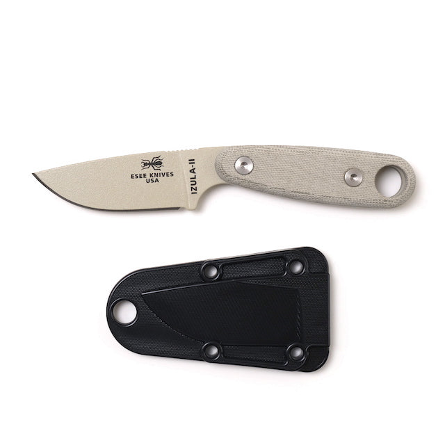 ESEE（エシー）IZULA-II-DT [Desert Tan Blade Black Sheath][イズラ2 デザートタンブレード ブラックシース]
