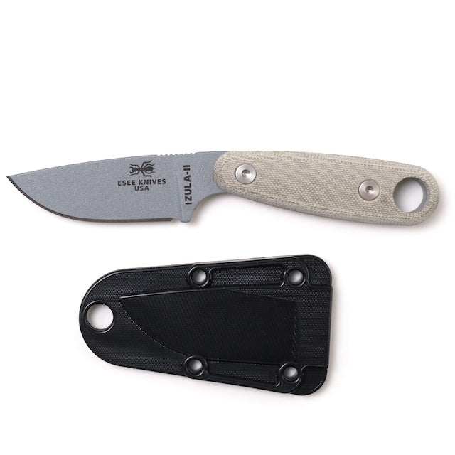 ESEE（エシー）IZULA-II-SPC [Gray Blade Black Sheath][イズラ2 グレーブレード ブラックシース]