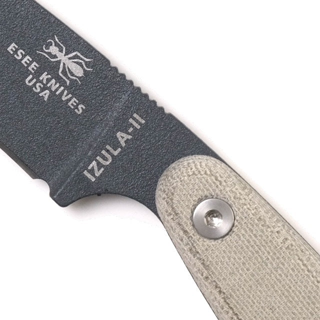 ESEE（エシー）IZULA-II-TG [Tactical Gray Blade Tan Handle Black Sheath][イズラ2 タクティカルグレーブレード タンハンドル ブラックシース]