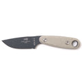ESEE IZULA-II-TG [Tactical Gray Blade Tan Handle Black Sheath]
