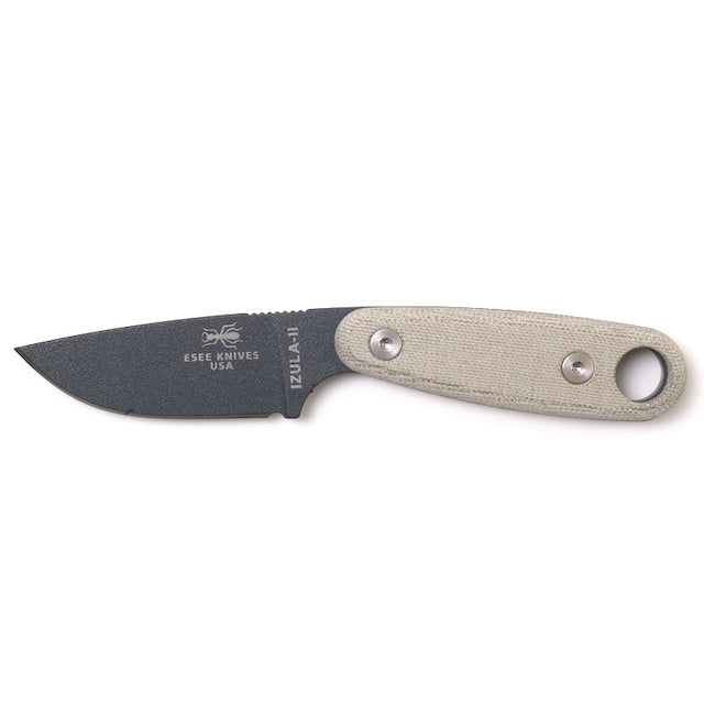 ESEE（エシー）IZULA-II-TG [Tactical Gray Blade Tan Handle Black Sheath][イズラ2 タクティカルグレーブレード タンハンドル ブラックシース]