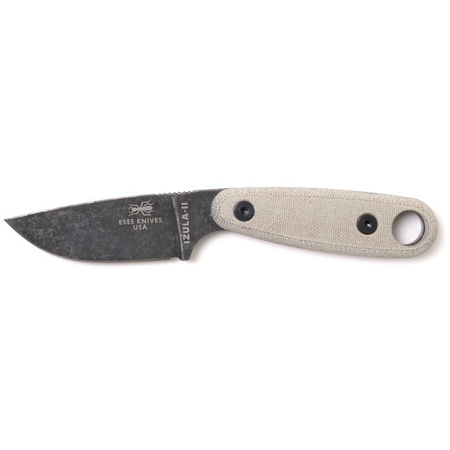 ESEE（エシー）IZULA-II-BO [Black Oxide Coating Black Sheath][イズラ2 ブラックオキサイドコーティングブレード ブラックシース]