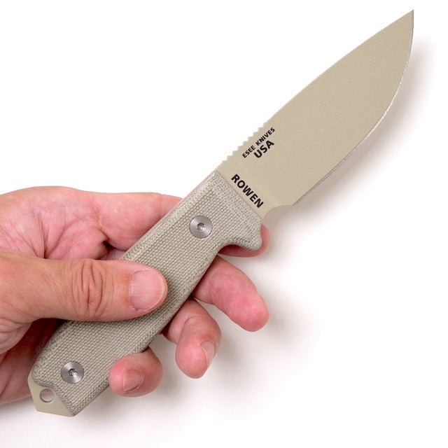 ESEE（エシー）ESEE 3 Desert Tan Plain Edge / OD Green Sheath Knife [ESEE-3P-DT][エシー3 デザートタン プレーンエッジ オリーブドラブシース]