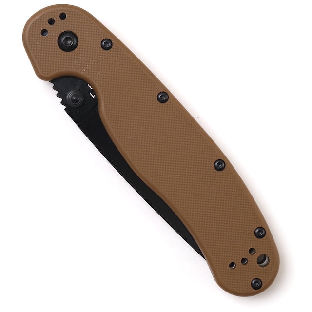 ONTARIO（オンタリオ）RAT1 Folder [Coyote Brown Handle